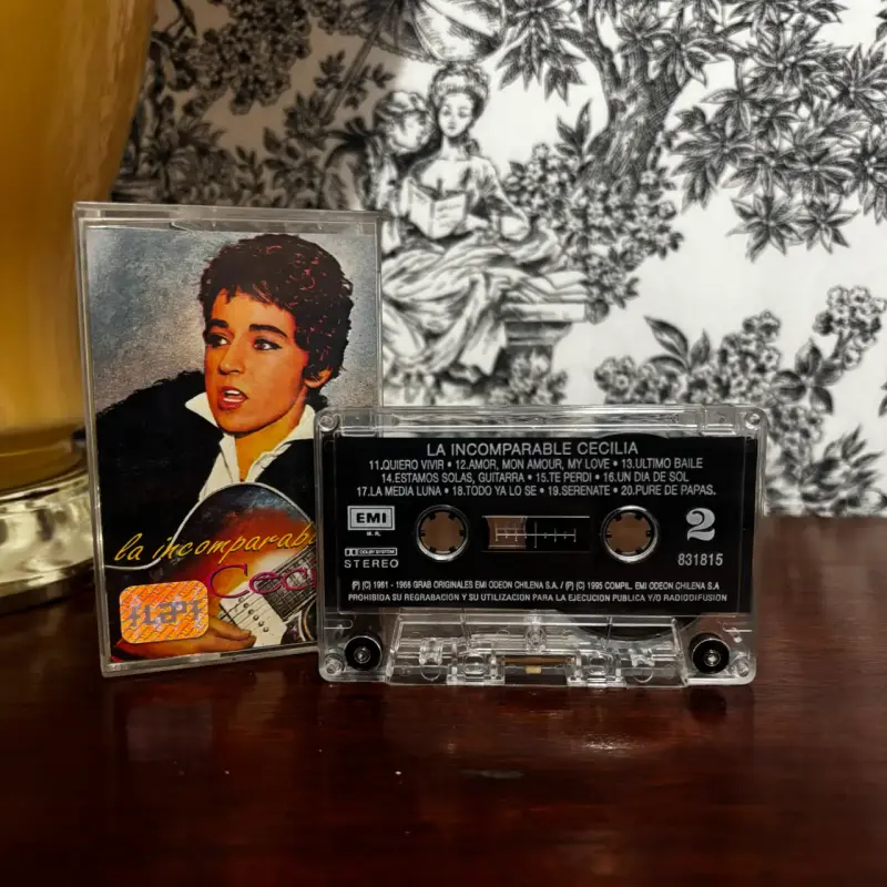 Cassette Cecilia La Incomparable NM 1995 - 4