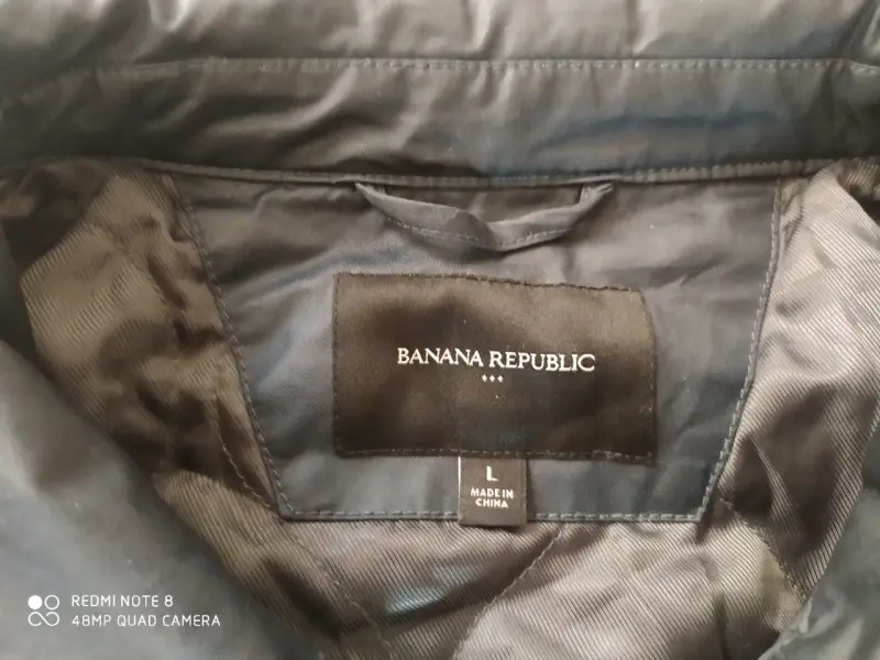 Chaqueta hombre Banana Republic negra para hombre - 2