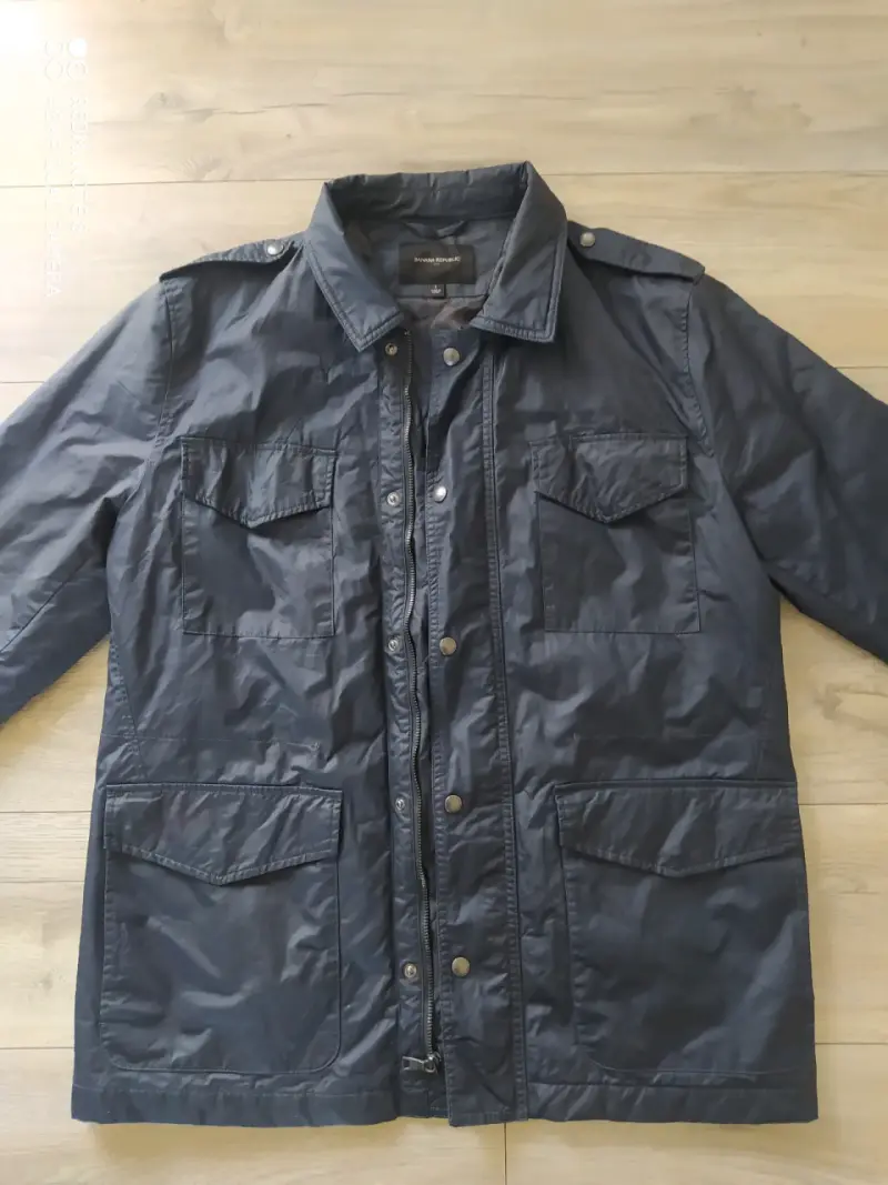 Chaqueta hombre Banana Republic negra para hombre - 3