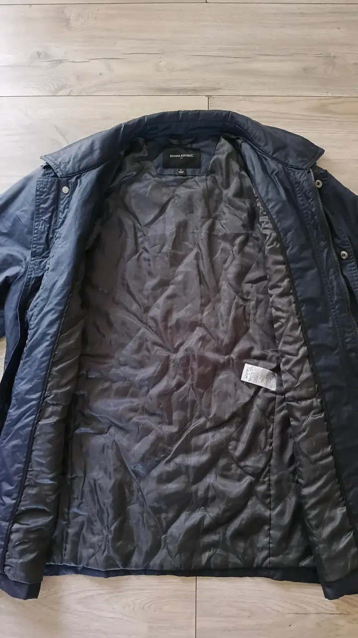 Chaqueta hombre Banana Republic negra para hombre - 5