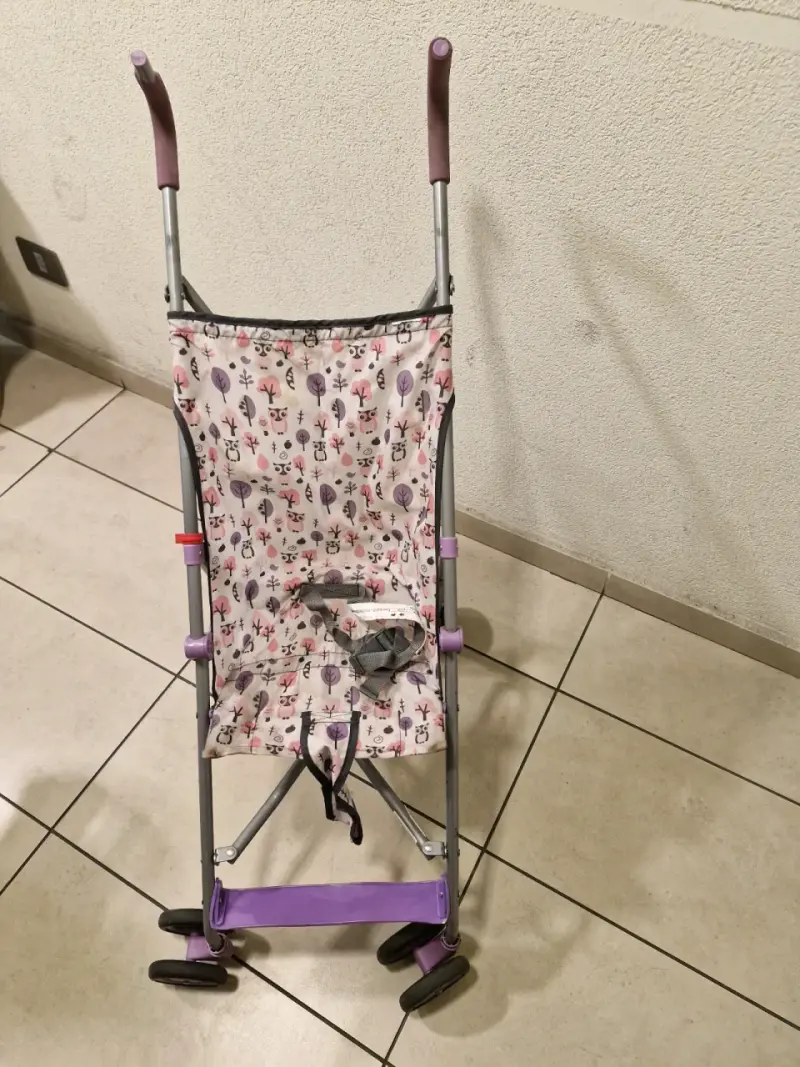 Coche paraguas para bebé plegable color morado - 2