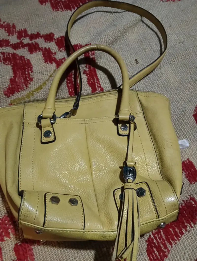 Bolso de cuero negro Cristina Leirizzargue - 1