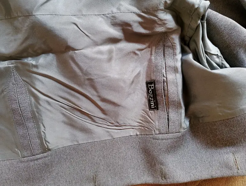 Traje gris para hombre Bozzini en buen estado - 2