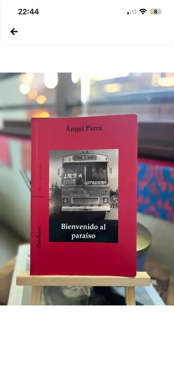 Libro “Violeta..” y “Bienvenido al paraíso” - 2