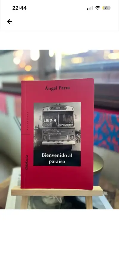 Libro “Violeta..” y “Bienvenido al paraíso” - miniatura 2