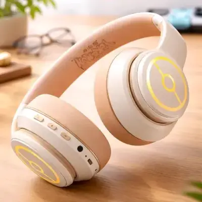 Audífonos Bluetooth Pokémon Eevee con Luz LED - miniatura 2