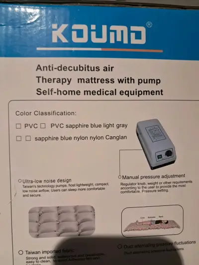 Colchón antiescaras con bomba KOUMD - miniatura 2