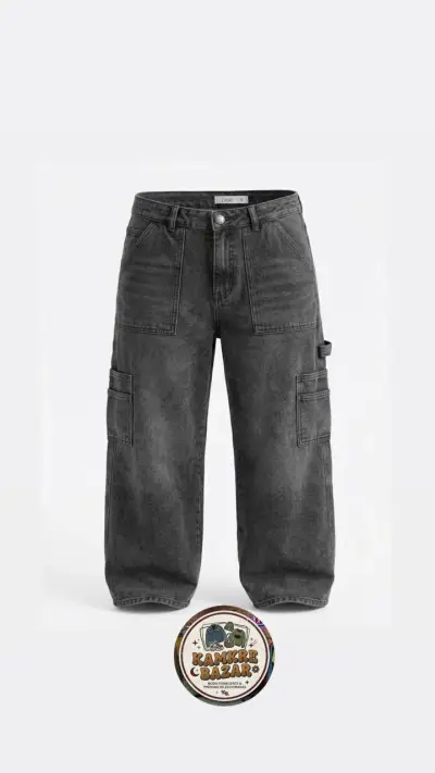 Pantalones cargo grises Zibel para hombre - miniatura 1