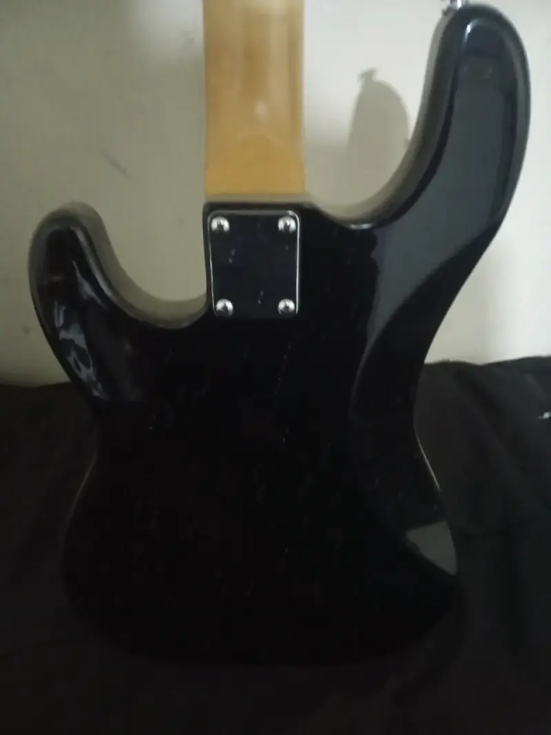 Bajo eléctrico negro tenson en buen estado - 2