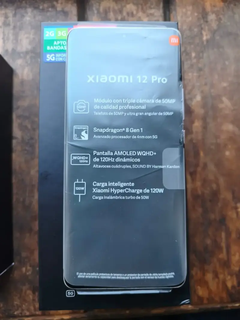Xiaomi 12 Pro 5G con caja y accesorios - 6