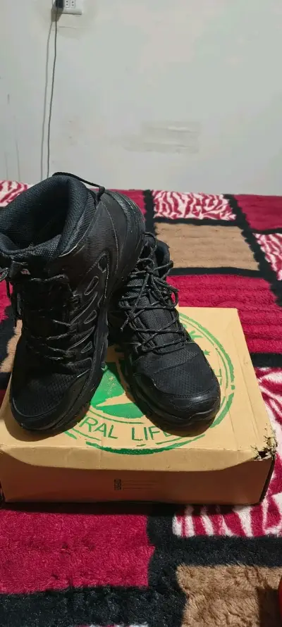 Botas de trekking negras para hombre - miniatura 2