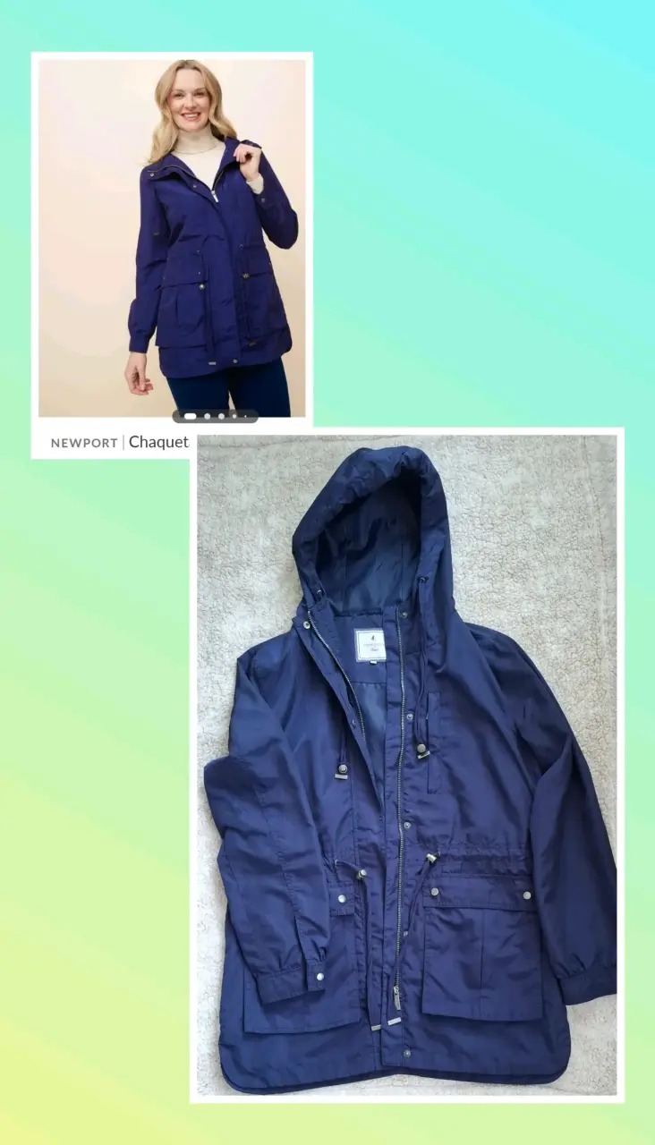 Chaqueta/cortaviento mujer Newport