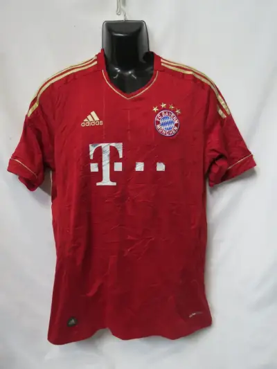 Camiseta Bayern Munich Adidas Roja talla M - miniatura 1