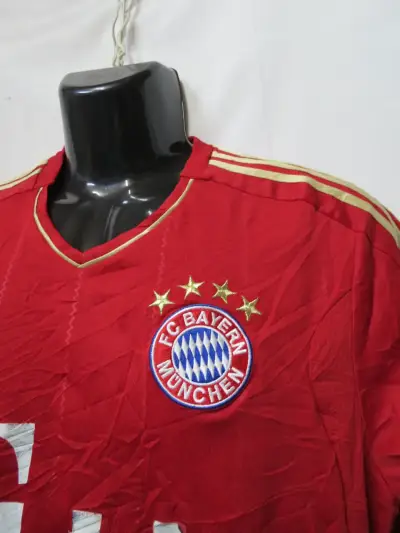 Camiseta Bayern Munich Adidas Roja talla M - miniatura 2