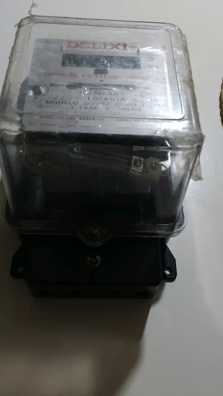 Medidor de energía eléctrica Delixi modelo DDS-2 - 5