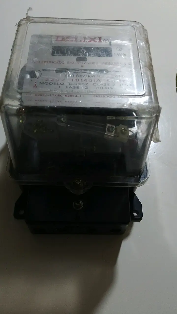 Medidor de energía eléctrica Delixi modelo DDS-2 - 6