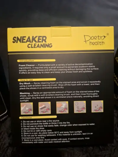 Kit de Limpieza para Zapatillas Sneaker Cleaning - miniatura 3