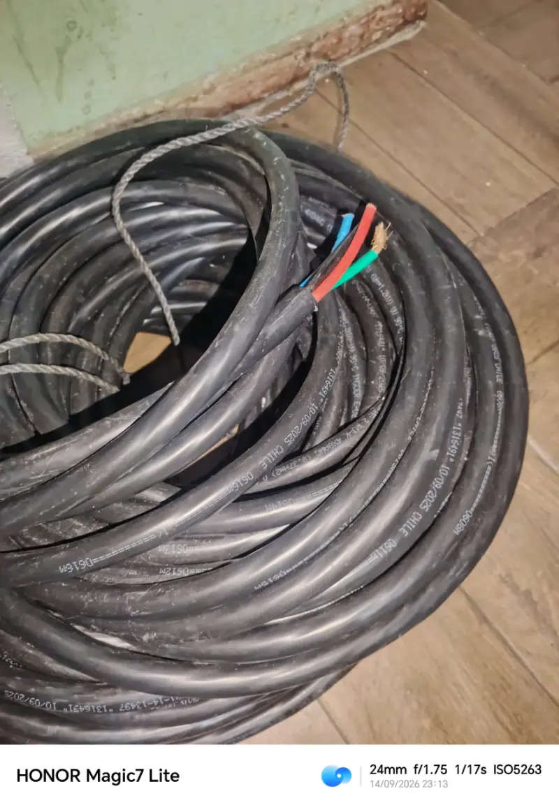 Cable eléctrico multiflex 4 x 8 AWG - 2