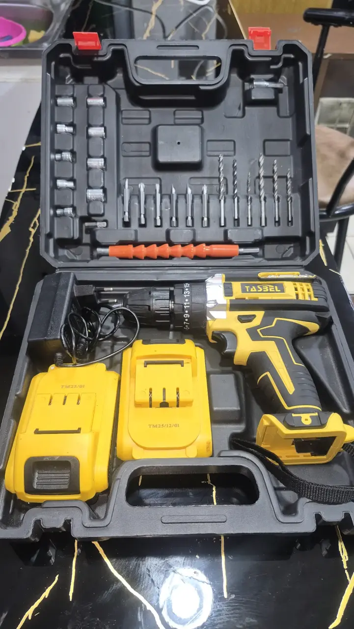 Taladro Inalámbrico Tasbel con Accesorios - 2