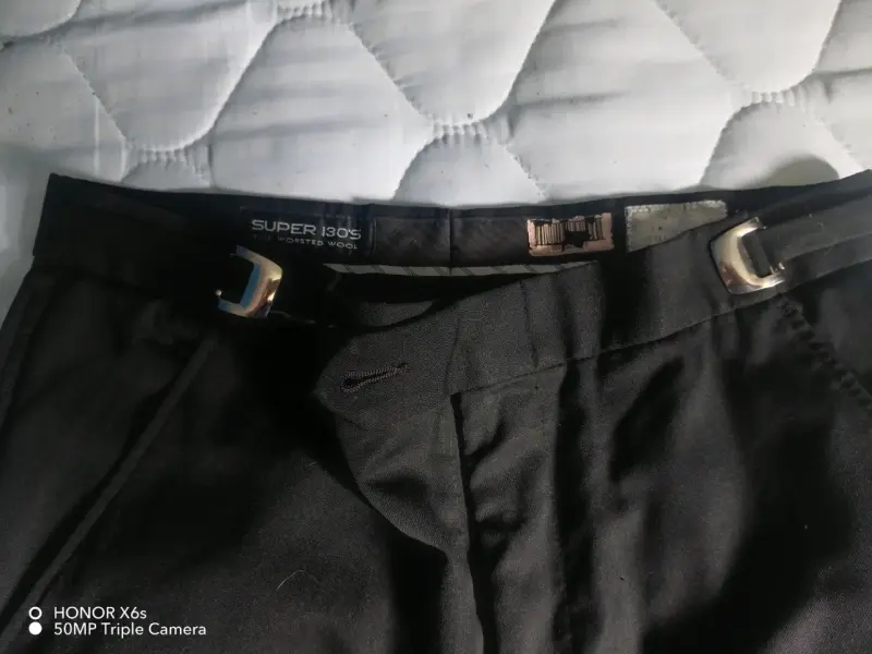 Traje gala negro, completo, cámisa, pantalón y cor - 3