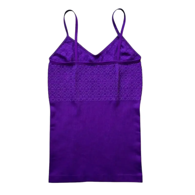 Polera Top Seamless Morado Talla S Mujer Deporte - 2