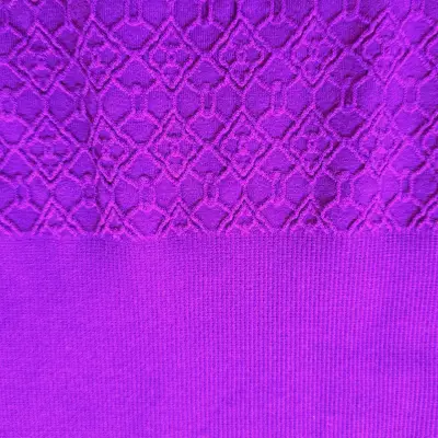 Polera Top Seamless Morado Talla S Mujer Deporte - miniatura 3