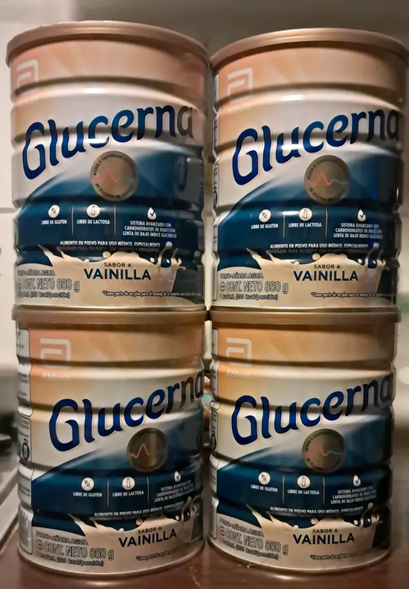 Fórmula en Polvo Glucerna Vainilla 850g - 2