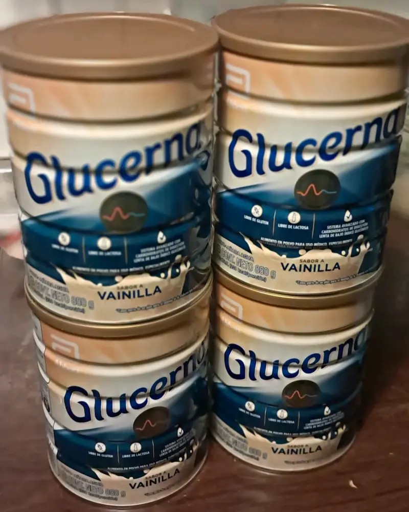 Fórmula en Polvo Glucerna Vainilla 850g - 4