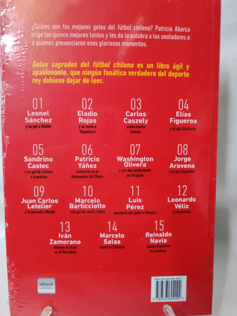 Libro Goles Sagrados del Fútbol Chileno de Patricio Abarca - 2