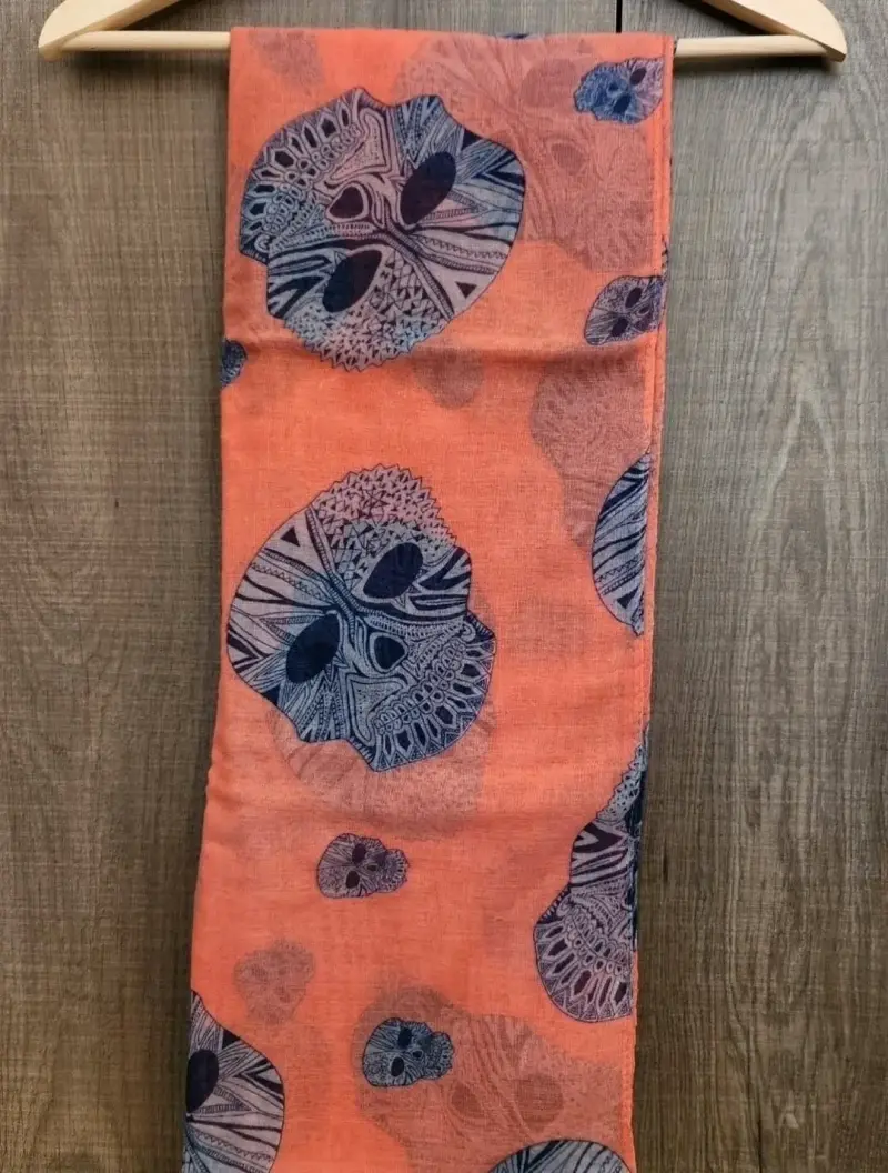 Pañuelo diseño calavera - 3