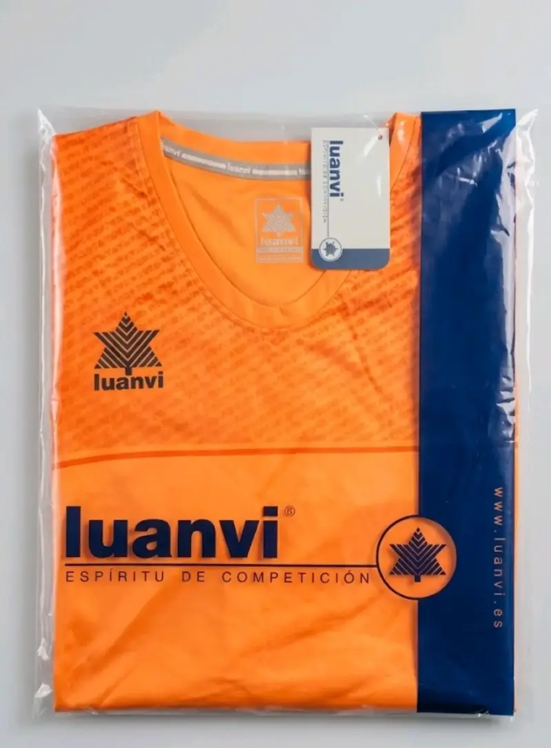 Camiseta Deportiva Luanvi Apolo Naranja - 2