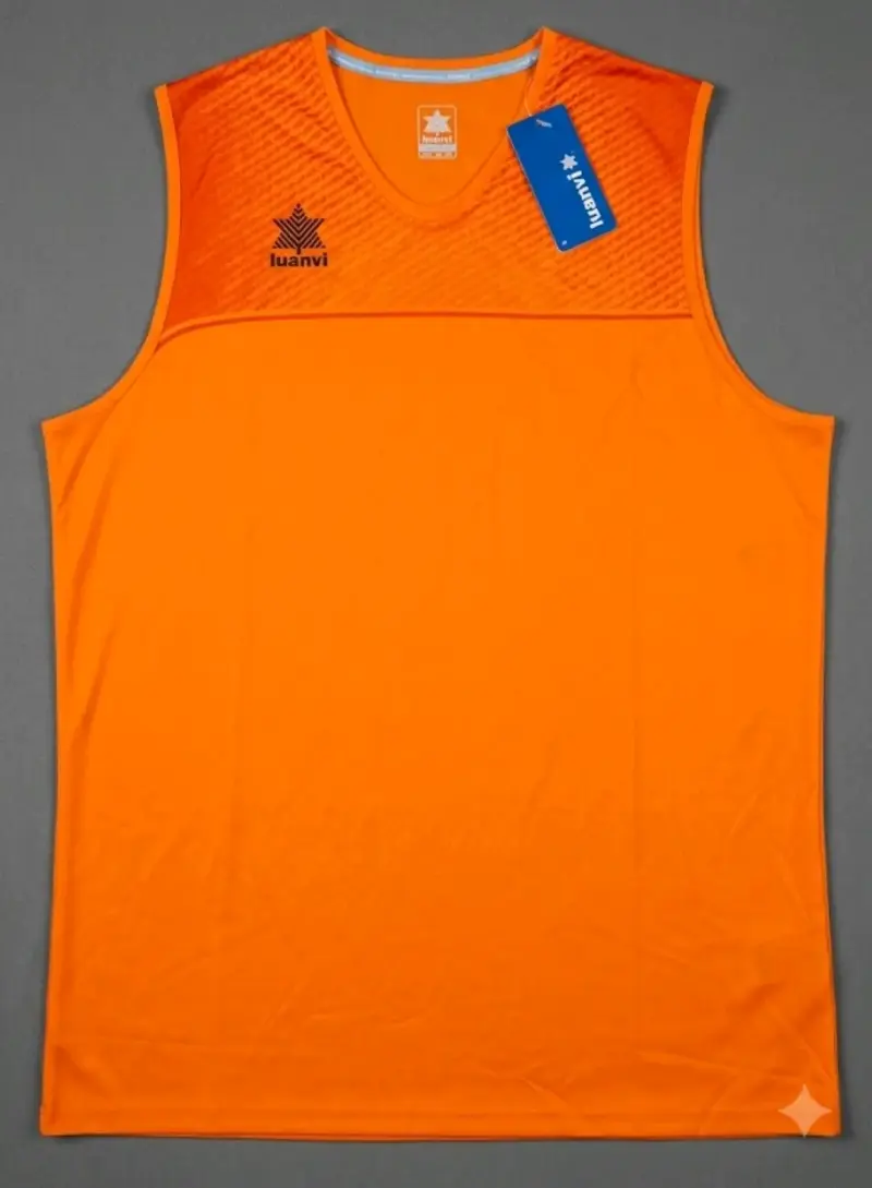 Camiseta Deportiva Luanvi Apolo Naranja - 3