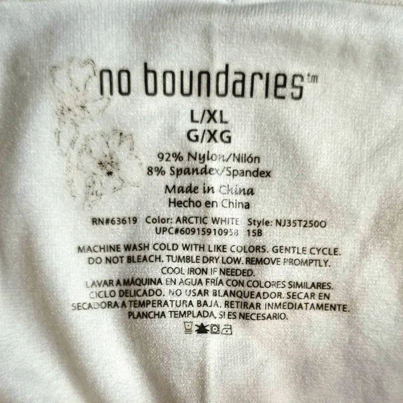 Polera deportiva Top No Boundaries Talla XL - 4