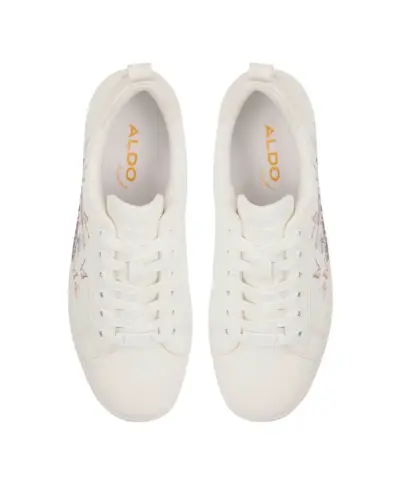 Zapatillas blancas con diseño floral Aldo - miniatura 4