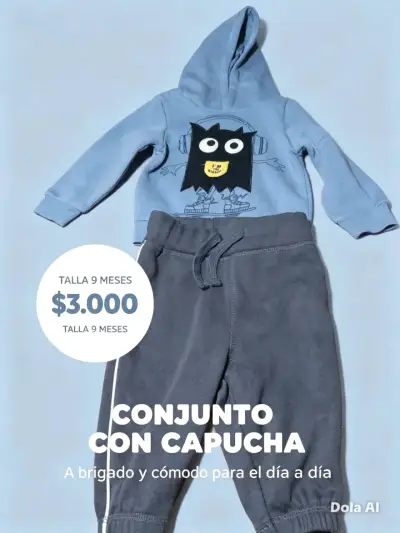 Conjunto de bebé cómodo y suave - miniatura 4