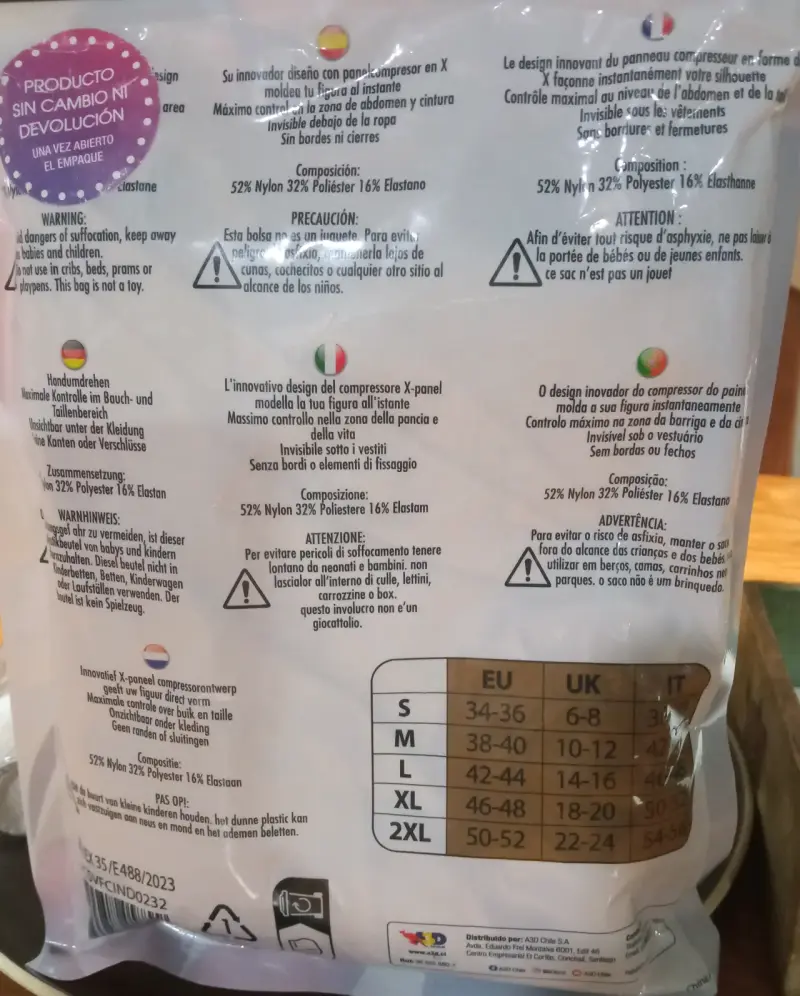 Faja de compresión total 360° XL - 2