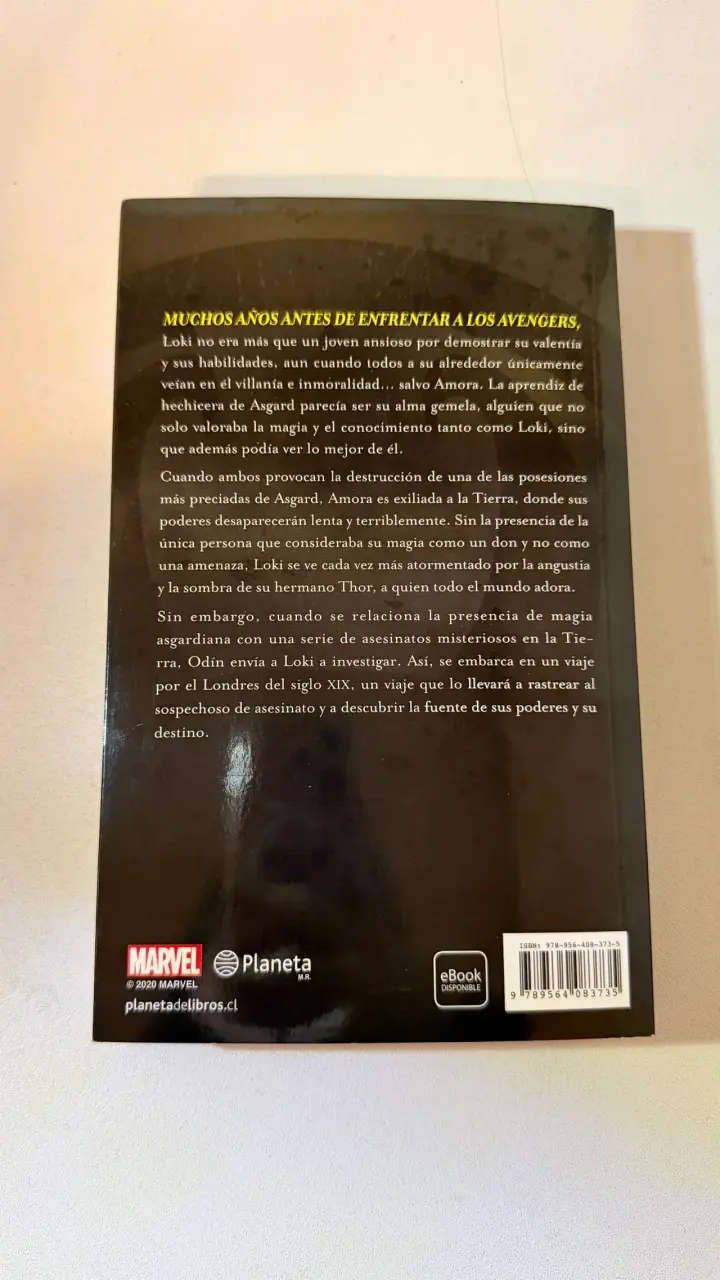Libro “Loki: Donde La Malicia Yace”, Mackenzi Lee - 2