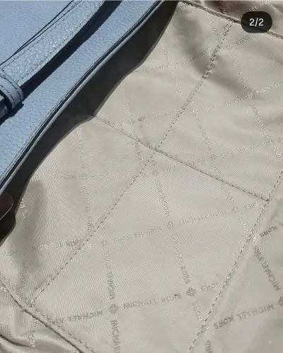 Bolso cruzado Michael Kors azul claro - miniatura 2