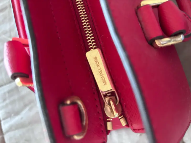 Bolso Michael Kors rojo elegante - 2