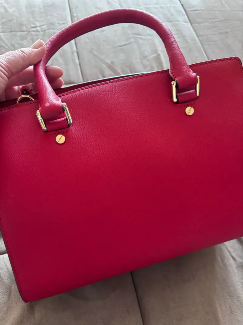 Bolso Michael Kors rojo elegante - 4