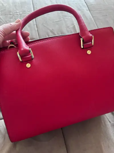 Bolso Michael Kors rojo elegante - miniatura 4