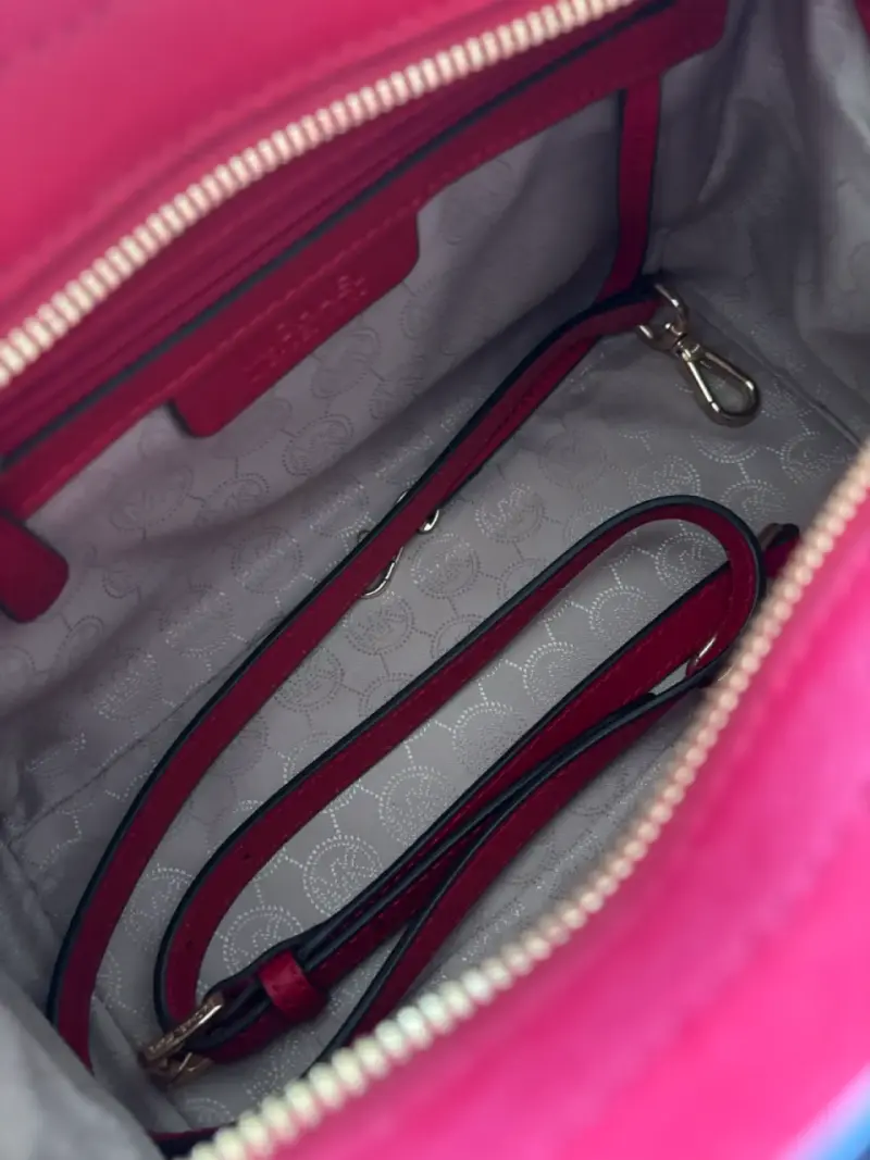 Bolso Michael Kors rojo elegante - 5