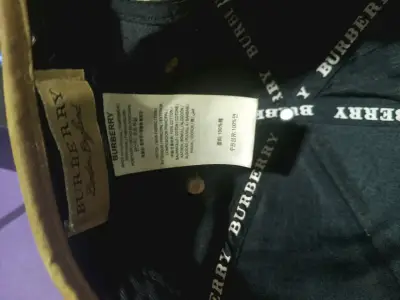 Gorra de cuadros beige Burberry - miniatura 5