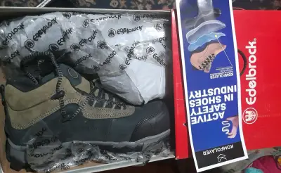 Botas de seguridad Edelbrock Aslante negras - miniatura 1