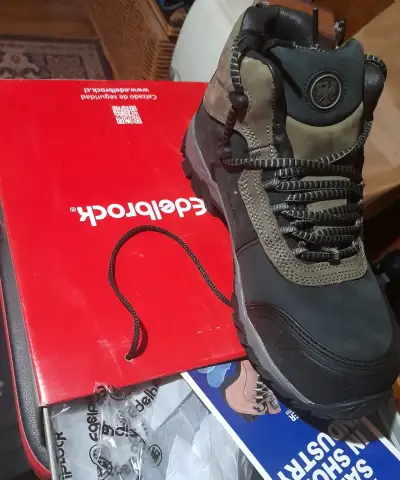 Botas de seguridad Edelbrock Aslante negras - miniatura 2