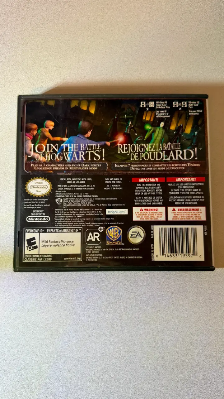Juego de Nintendo DS: Harry Potter 7 (parte 2) - 2