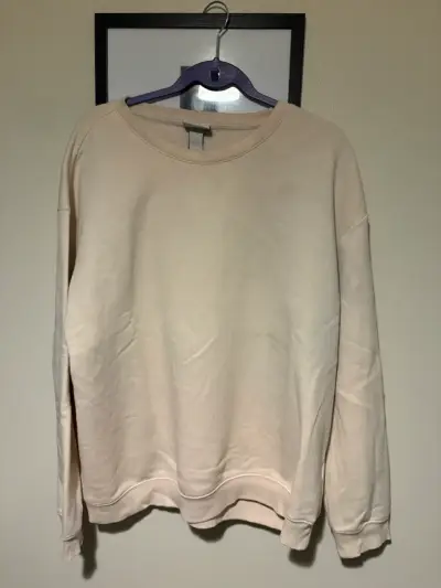 Polerón beige H&M Essentials No. 5 XL - miniatura 1