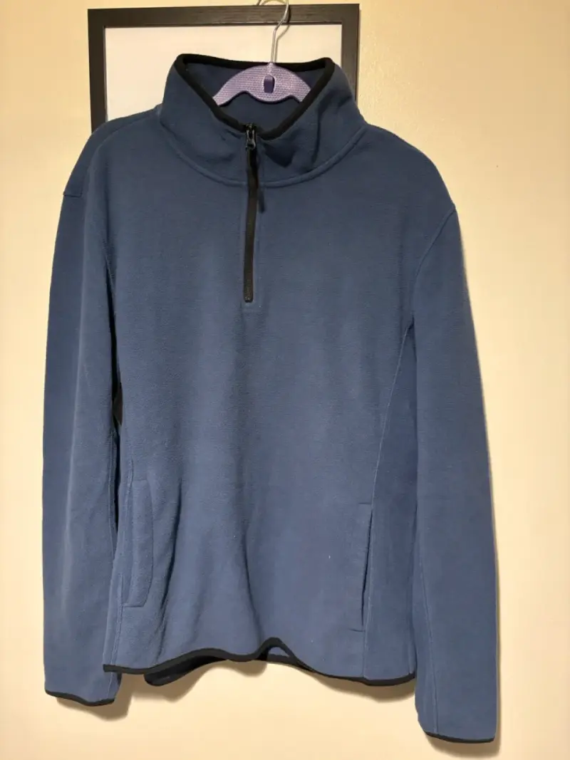 Polar azul para hombre talla L - 1