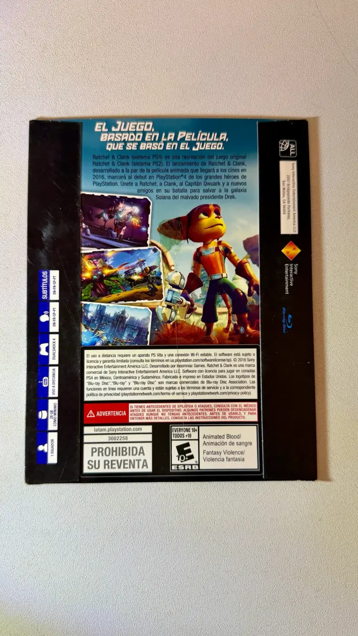 Juego PS4 Ratchet & Clank - 2