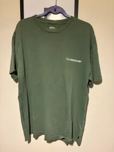 Polera verde Quiksilver - miniatura 1